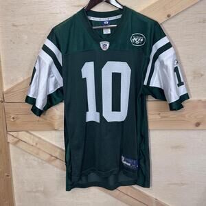 Reebok NFL New York Jets Santonio Holmes #10 Jersey Size Medium On Field